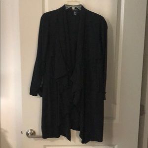 Black trench coat